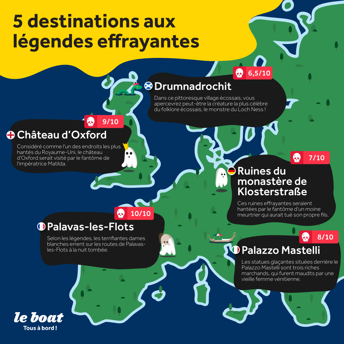 5 destinations européennes aux légendes folkloriques effrayantes 