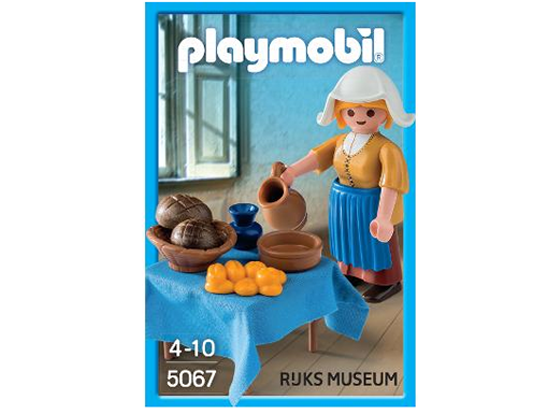 Playmobil de La Laitière de Johannes Vermeer au Rijksmuseum