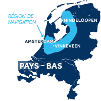 Zone de navigation aux Pays-Bas