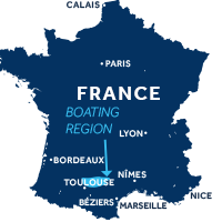 Karte zeigt, wo der Lot in Frankreich liegt
